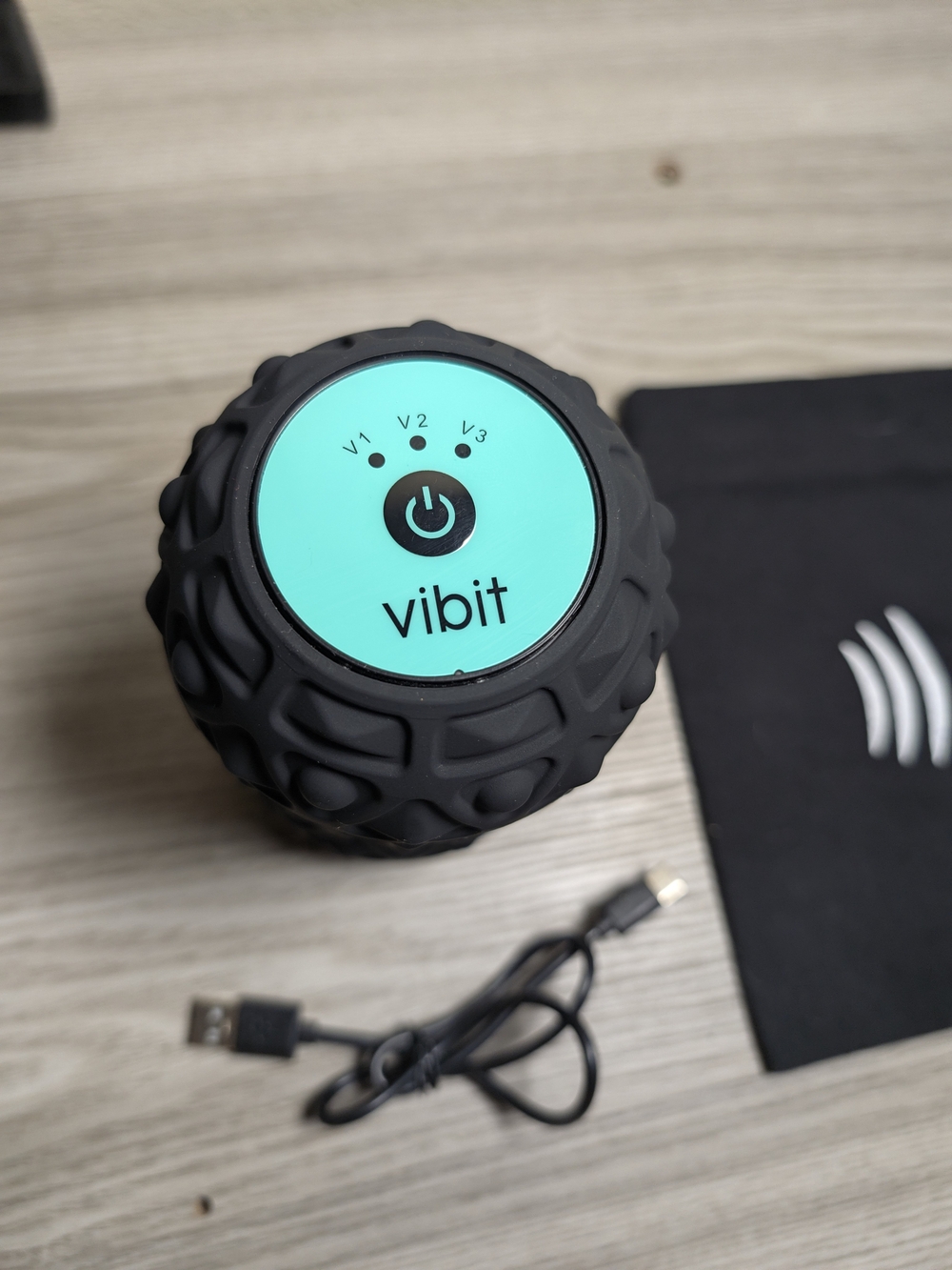 Vibit electric vibrating massage roller